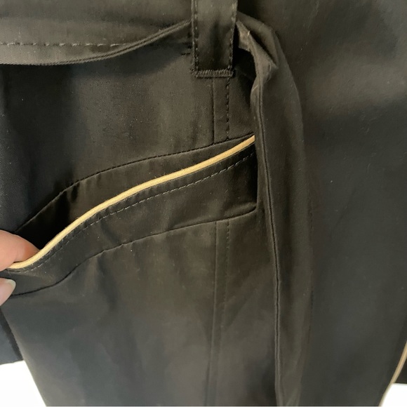 Black Tipped Mac. A true statement coat for any occasion. - Picture 3 of 7